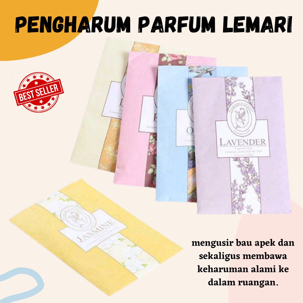 BIG SALER ! Pengharum Parfum Lemari Wangi Segar Awet