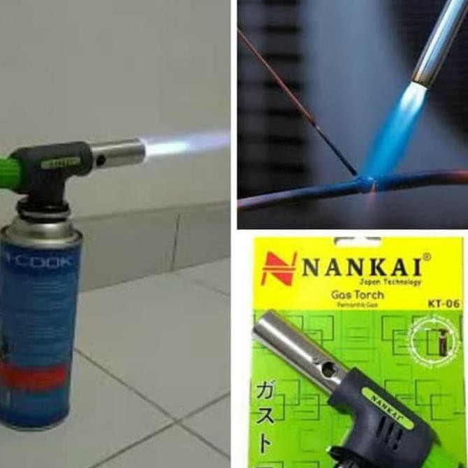 GAS TORCH NANKAI ALAT BAKAR KEJU MOZARELLA PEMBAKAR LAS PEMATIK API