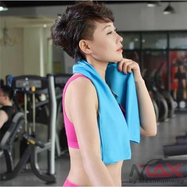 Handuk Olahraga Terasa Dingin 65 x 20cm Micro Fabric Lap Muka anduk leher Nyaman segar anti alergi mudah dicuci tahan lama kamar pria wanita Unisex Sports Quick Dry Bamboo Towel Summer Thin Gym Swimming Reusable Cool Face Small Towel For Heat Relief