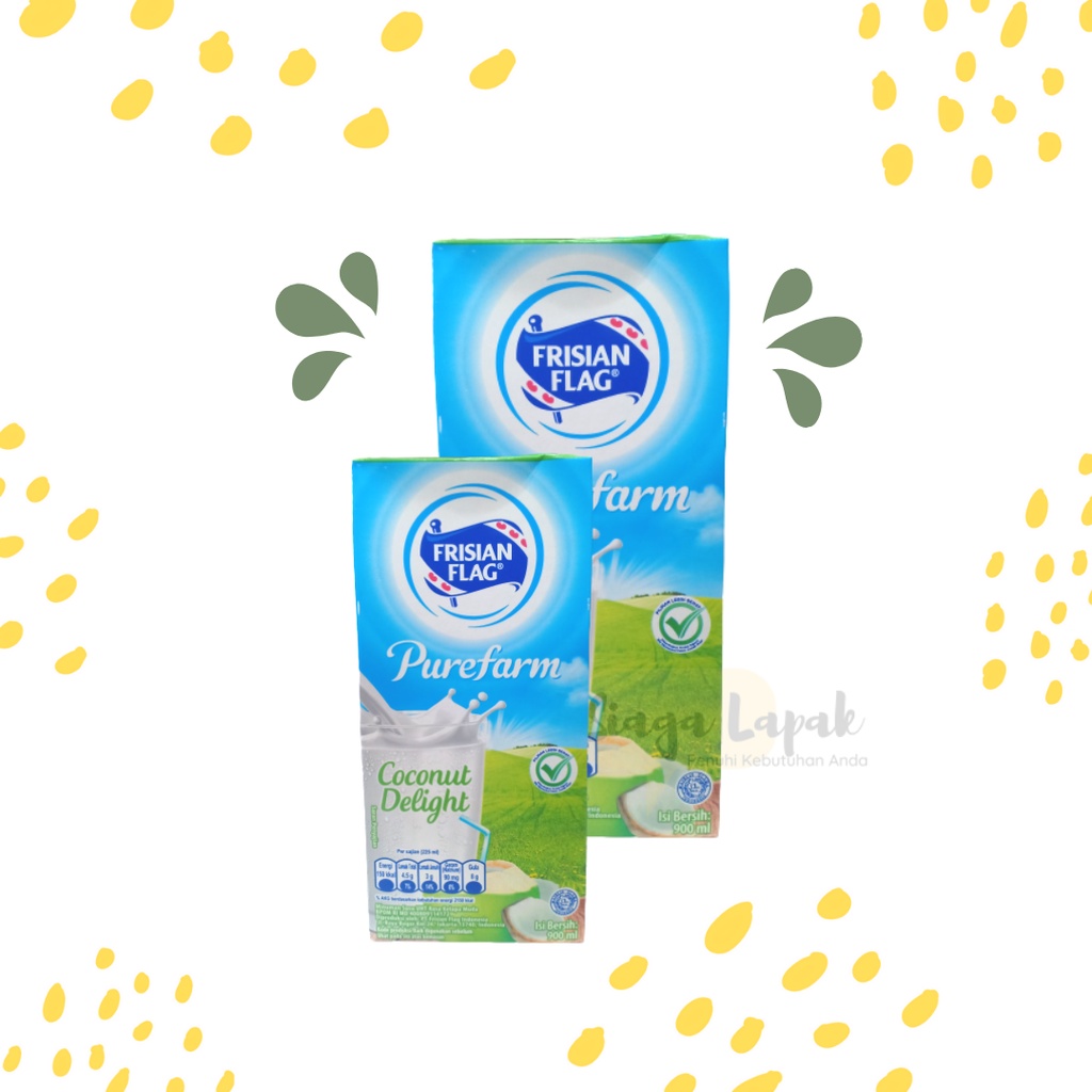 Susu Frisian Flag Coconut Delight 1Liter