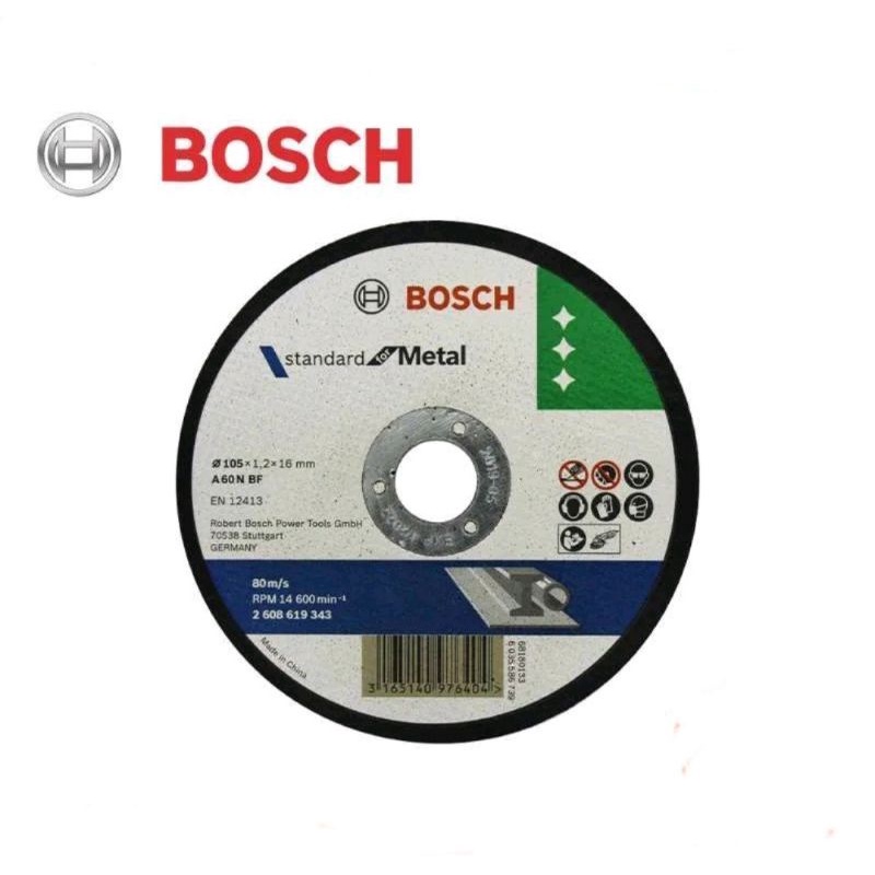 Mata Gerinda / Batu Potong Besi / Cutting Disc 4" Bosch