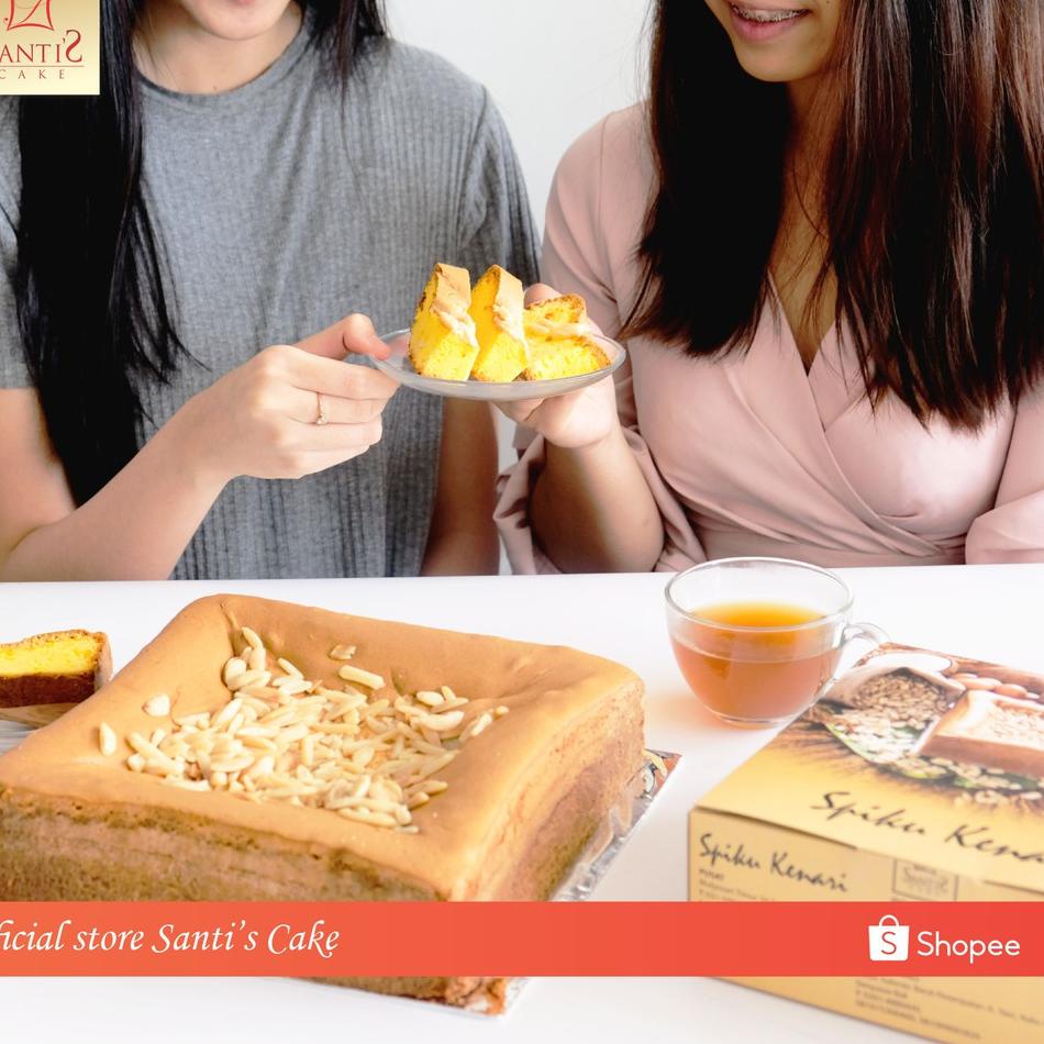 

<O-UQR) <♫) Spiku Kenari 18cm Santi's Cake Spikoe Resep Kuno Surabaya <murah)