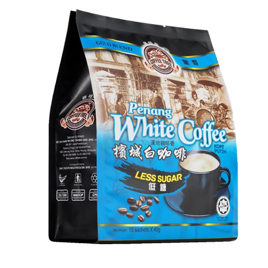 

Kopi Gold Blend Coffee Tree Penang White Coffee Less Sugar Malaysia