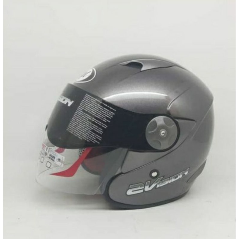 Helm KYT 2 vision ORIGINAL MURAH DOT dan SNI Helm indonesia-Ganmet