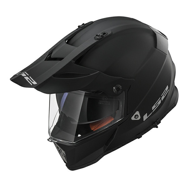 Helm LS2 MX436 Pioneer Solid Matt Black
