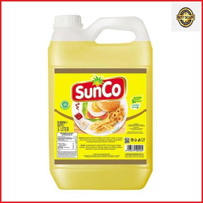 

Sunco Minyak Goreng Jerigen 5 L - Twinpack