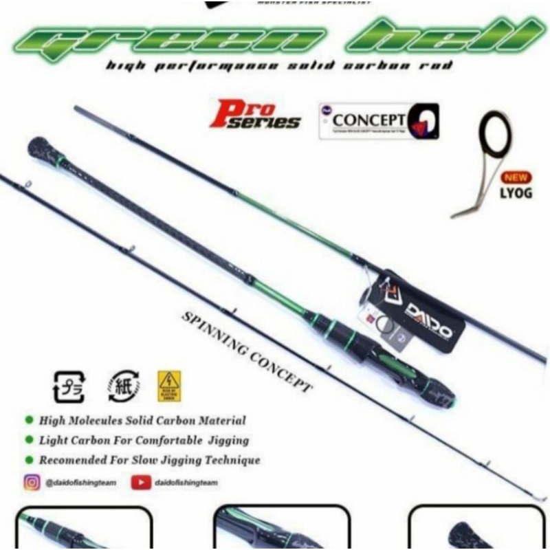 JORAN DAIDO GREEN HELL GHSP - 662 ML .... PRO SERIES