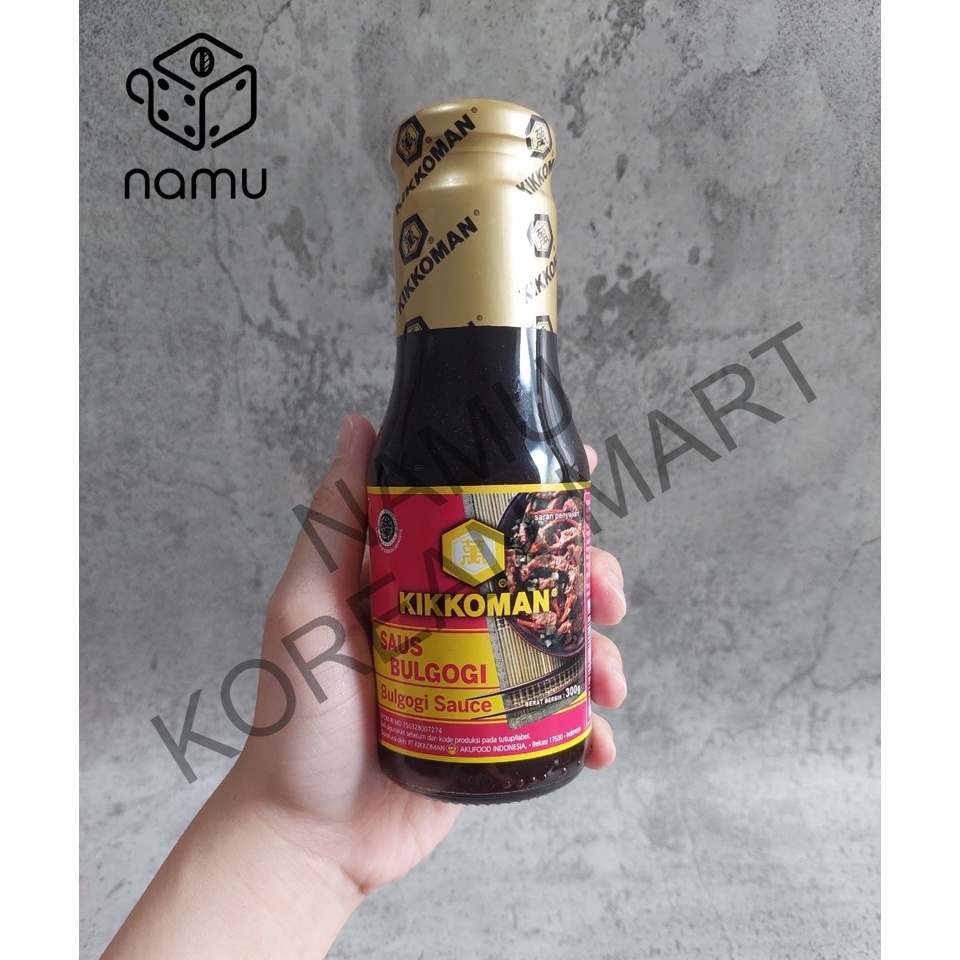 

Kikkoman Bulgogi Sauce 300 gr - Saus Bulgogi / Saos Barbeque Korea Halal (Kemasan Botol)