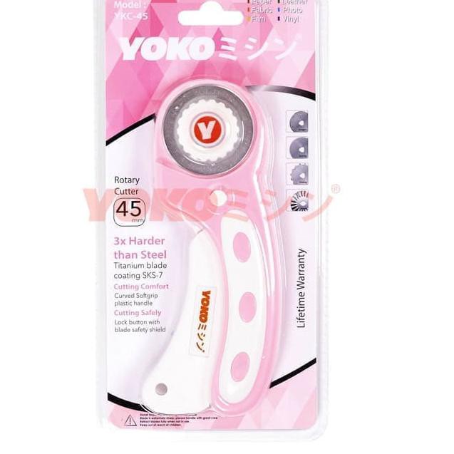 

µ << Pasti Ready >> HJAR RC-45 - Rotary Cutter 45mm / 45 mm Alat / Pisau Potong Bahan - Orange