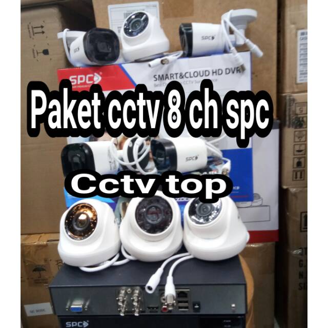 Paket cctv apc 8 ch 2mp full hd 1080p + hdd 2 TB