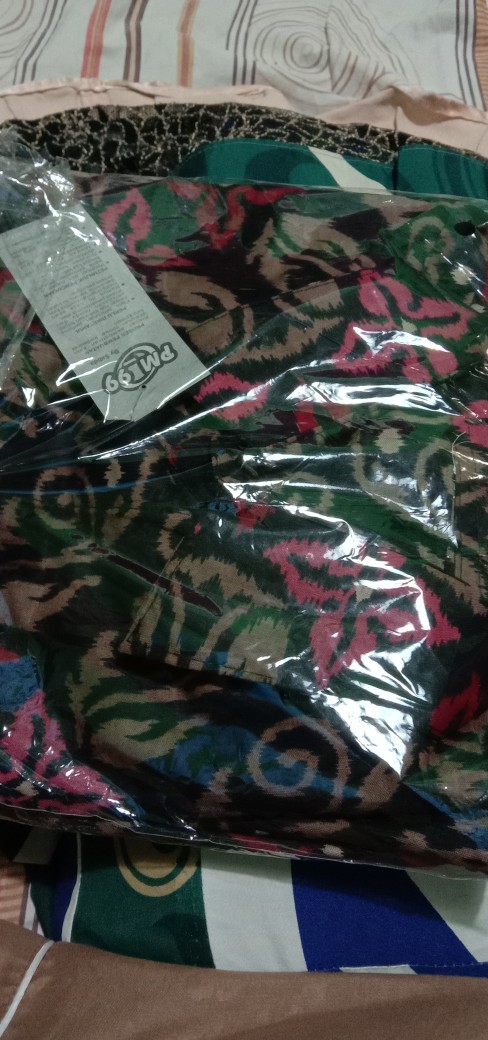 Maura Coupel-sania Ruffle Batik Coupel Ori Ndoro Jowo Garansi Shopee Termurah