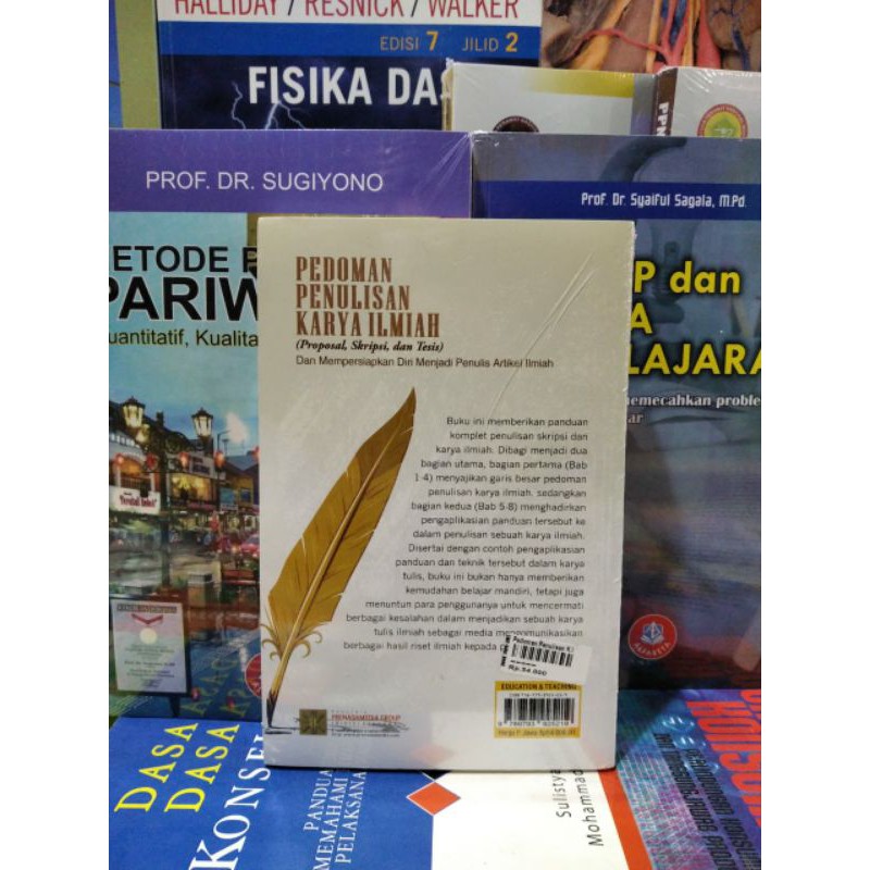 Buku Pedoman Penulisan Karya Ilmiah Proposal Skripsi Dan Tesis Bahdin Nur Shopee Indonesia