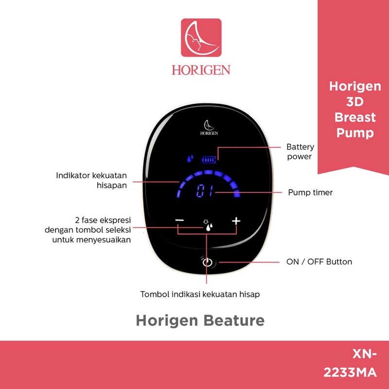 Horigen Beatur Electric breastpump - Pompa Asi elektrik