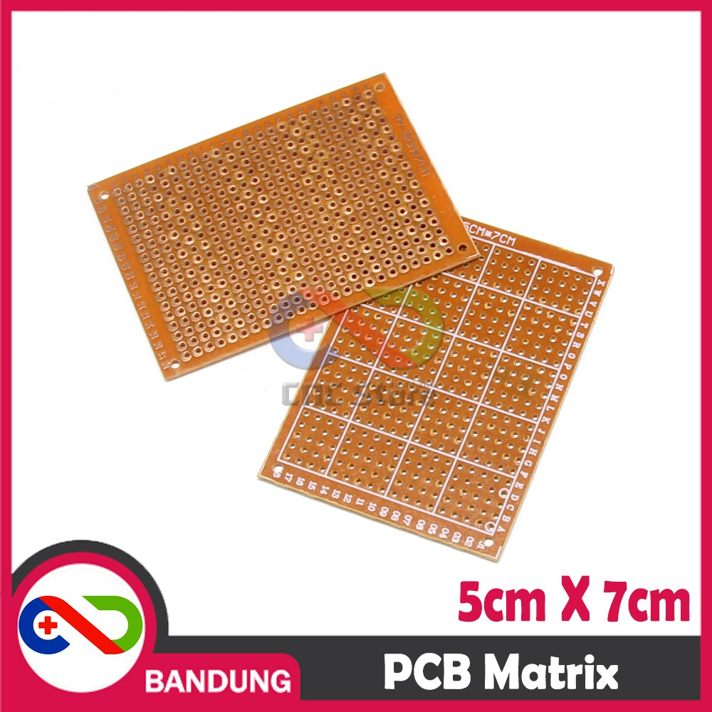 PCB DOT MATRIX LUBANG 5X7CM