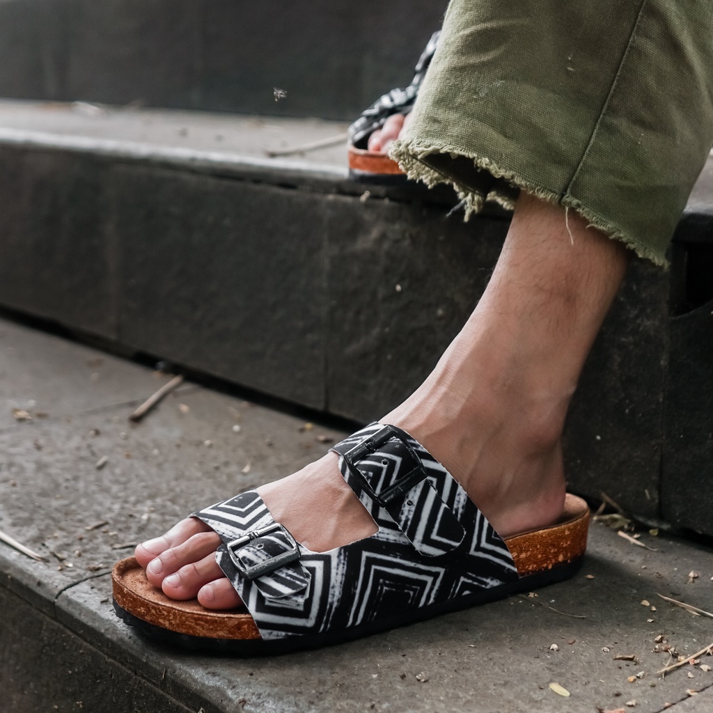 Sandal Slide Pria Wanita Tbm_footwear