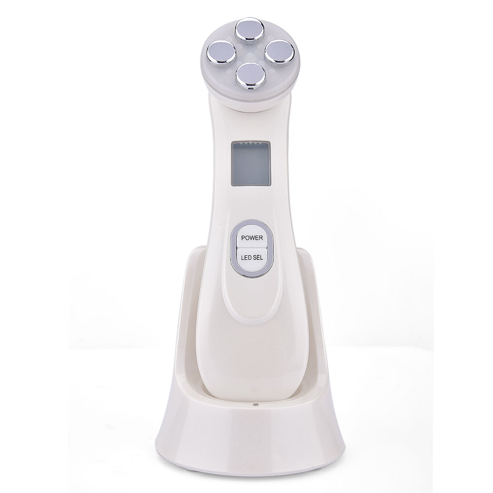 RF EMS 5 in1 Penghilang Kerut Mesin Pengencang Kulit Frekuensi Radio LED Beauty Face Mesotherapy