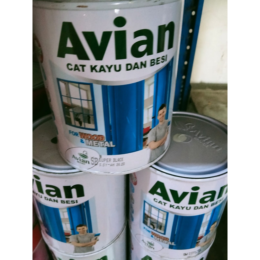 CAT KAYU/BESI AVIAN 0.9LITER