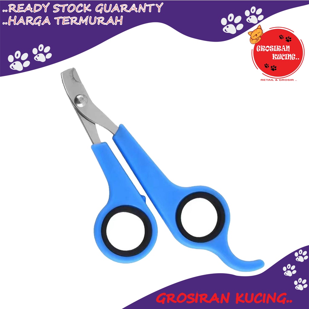 Gunting Kuku Kucing Anjing Marmut Stainless Steel