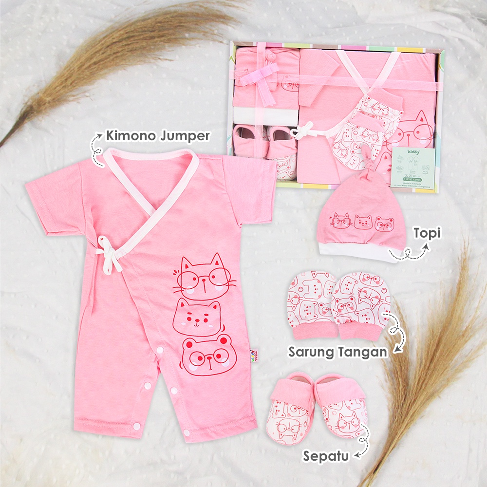 Kiddy Perlengkapan Baju Bayi / Gift Set / Kado Lahiran / Baby Set / Perlengkapan Bayi Komplit / Baju Kimono Bayi