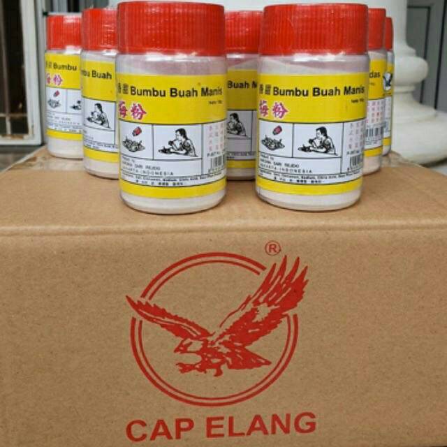 Garam buah CAP ELANG kemasan botol 150gram