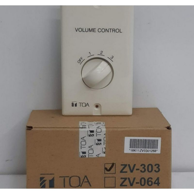 VOLUME CONTROL TOA ZV-303 GARANSI RESMI TOA