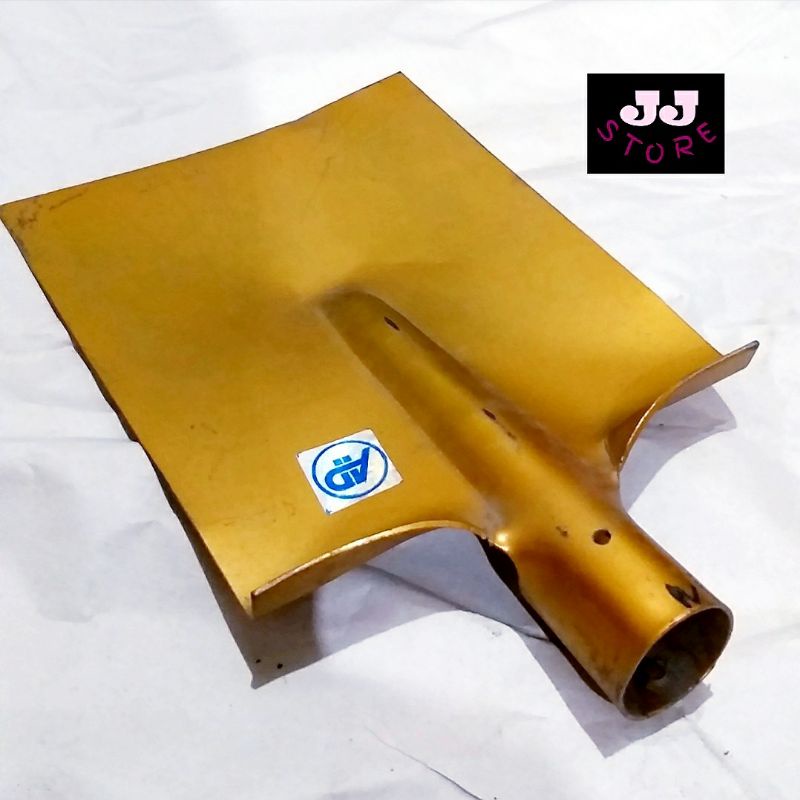 Mata Sekop Tanah | Mata Sekop Besi cat Kuning | Tanpa Gagang