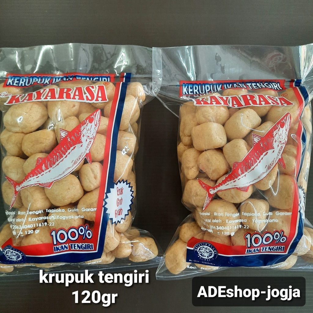 

kerupuk ikan tengiri kayarasa krupuk tenggiri 120 gr