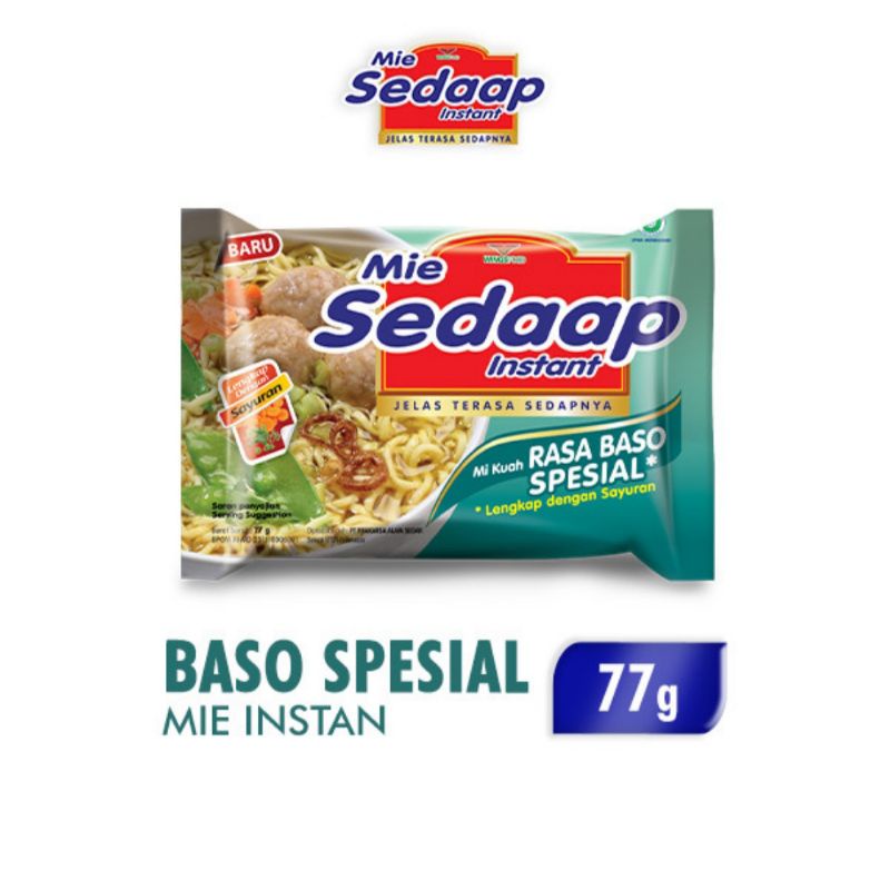 Jual mie sedaap rebus baso spesial kuah mi sedap 77g | Shopee Indonesia