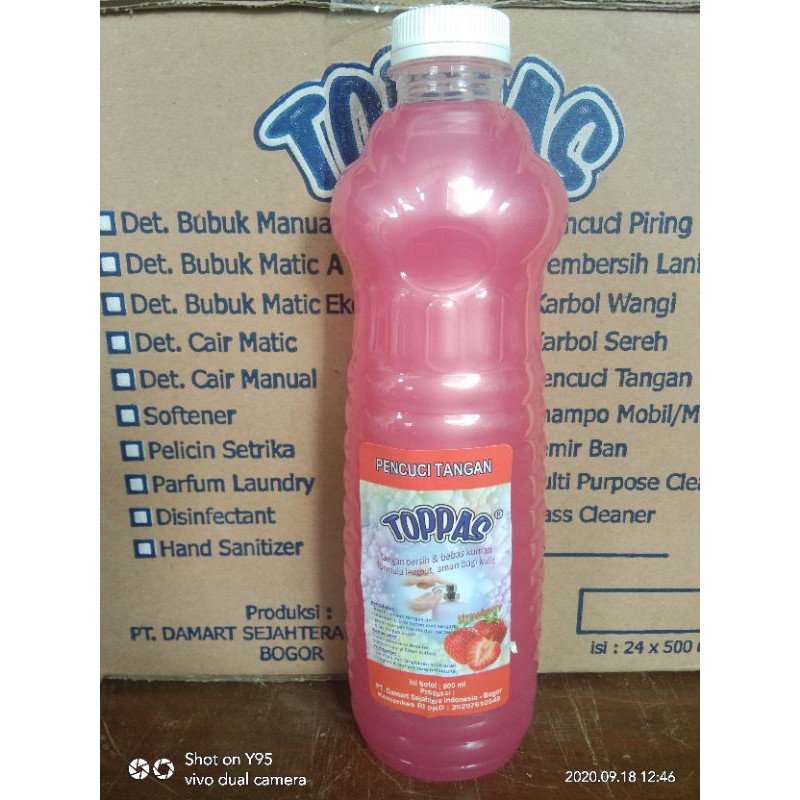 Hand Soap Toppas 500 ml