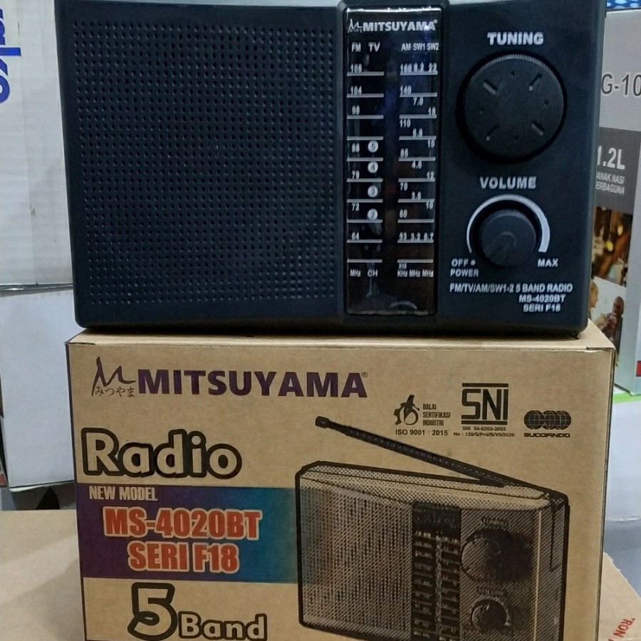 Radio Mitsuyama MS-4020BT Seri F18