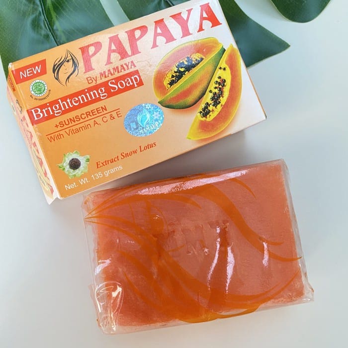 ❤ PAMELA ❤Sabun Papaya Mamaya Brightening Soap BPOM 70 Gram