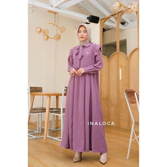 (bisa cod)ZEVA DRESS BY INALOCA