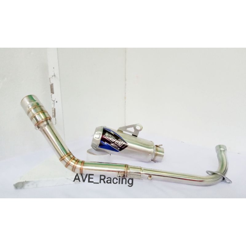 Knalpot Racing NORIFUMI Titanium buat Vega R Vega ZR dll