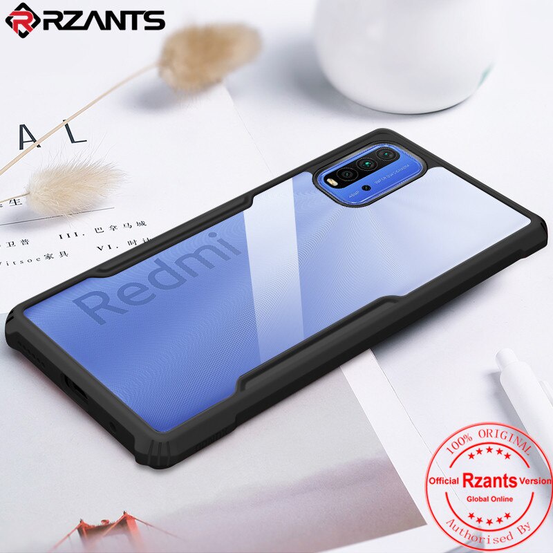 Case XIAOMI REDMI 9T Armor Fusion Transparent Casing Free Skin Carbon 3D