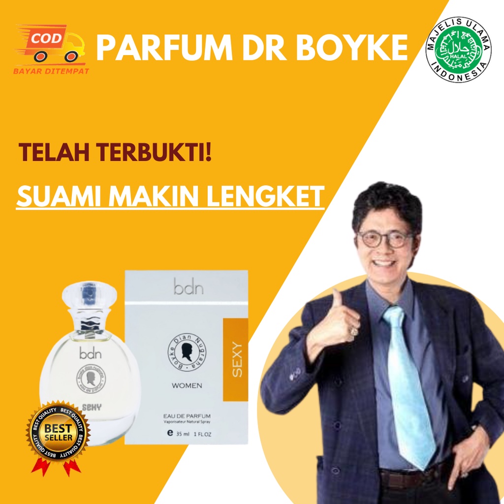 BDN PARFUM SEXY Parfum Pemikat Pasangan Dr Boyke