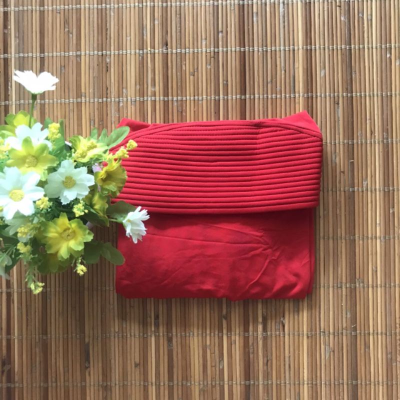 hijab instan oval jersey  / kerudung oval / bergo instan jersey tutup dada-Cabe