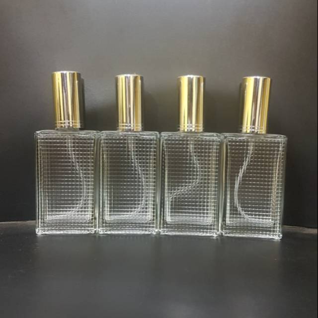 BOTOL PARFUM BINTIK SEBELAH 50ML BOTOL KOSONG