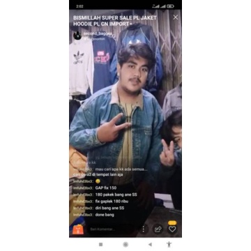 Link live Jacket jeans GAP