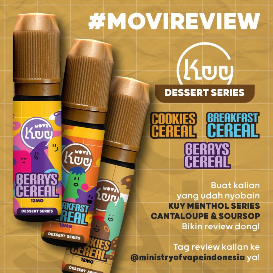 Kuy Dessert Series NICSAL99+ 15ML by MOVI