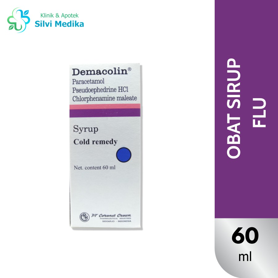 Demacolin Sirup (Obat Flu) PERBOTOL