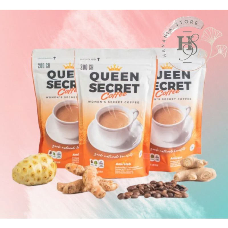 

Queen Secret Coffee Minuman Herbal Solusi Kewanitaan Keputihan Haid Tidak Lancar