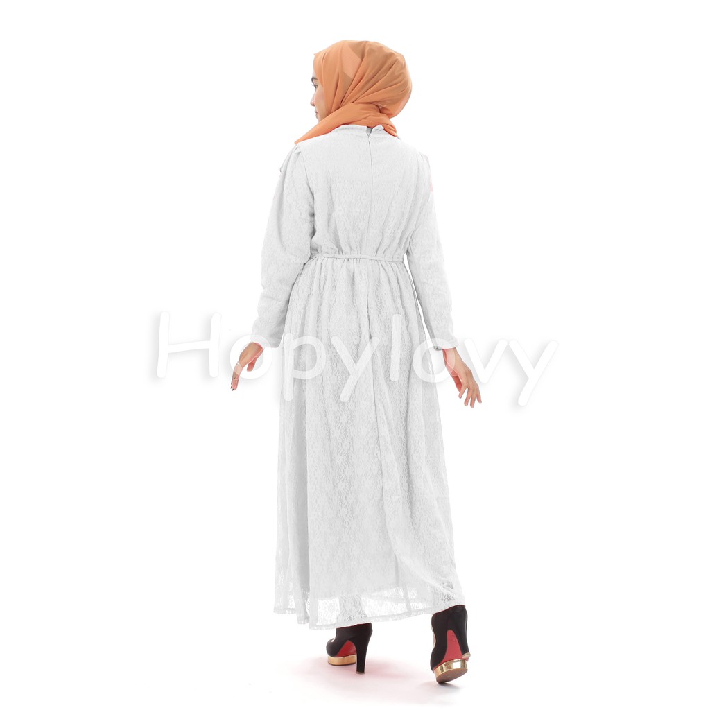 HOPYLOVY - Maxi Vera Dress Brukat