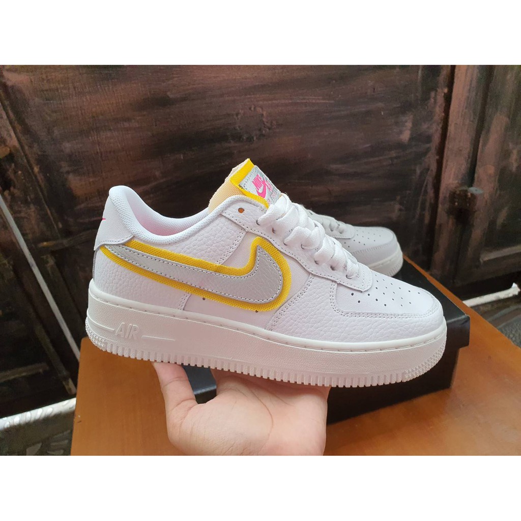 

Air Force 1 07 white silver yellow