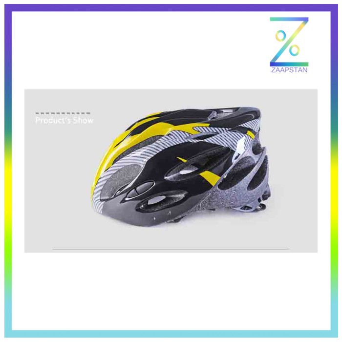 TaffSPORT Helm Sepeda EPS Foam PVC Shell - x10 - Yellow