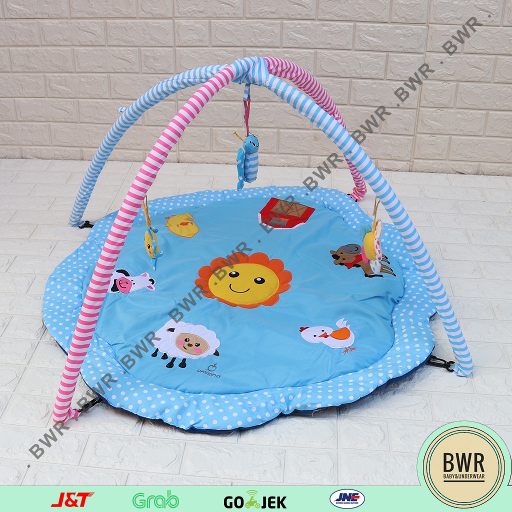 PLAYMAT OMILAND | Alas Bermain Anak | Kado Gift Mainan Edukasi Anak