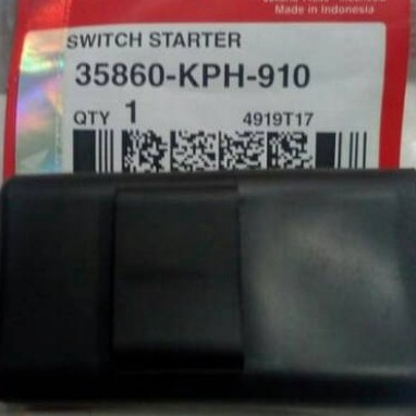 Abqory part____Bendik Switch Starter Supra X 125 Kharisma 35869 KPH 910