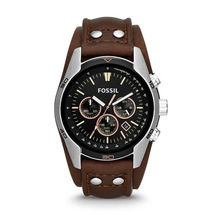 HOT SALE Jam Tangan FOSSIL Original Watch CH2891 COACHMAN CHRONOGRAPH BROWN TERLARIS