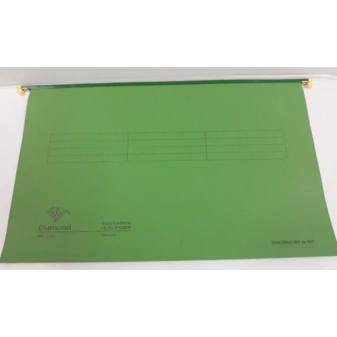 

Office & Stationery | Document Organizer | Diamond Map Gantung F4 | Diamond Suspension File F4 (Pak Isi 50 Pcs) | Best Seller