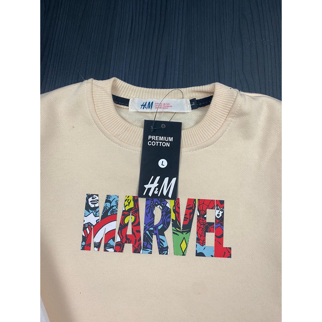 CREWNECK MARVEL ANAK