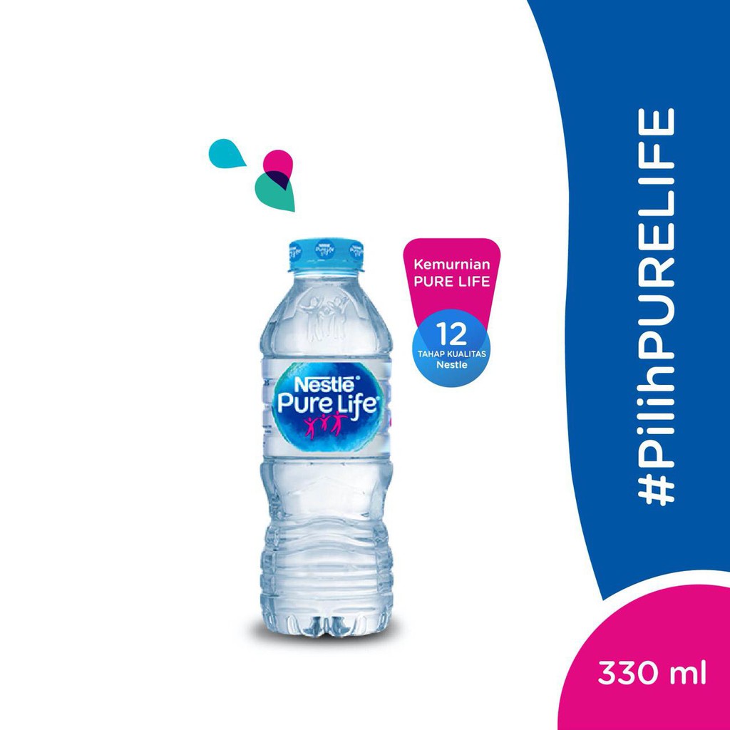 Jual Air Mineral Nestle Pure Life 330ml Indonesiashopee Indonesia 7820